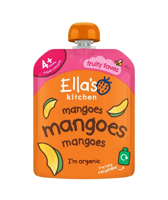 Ellas Kitchen BIO Mangová svačinka kapsička 70 g