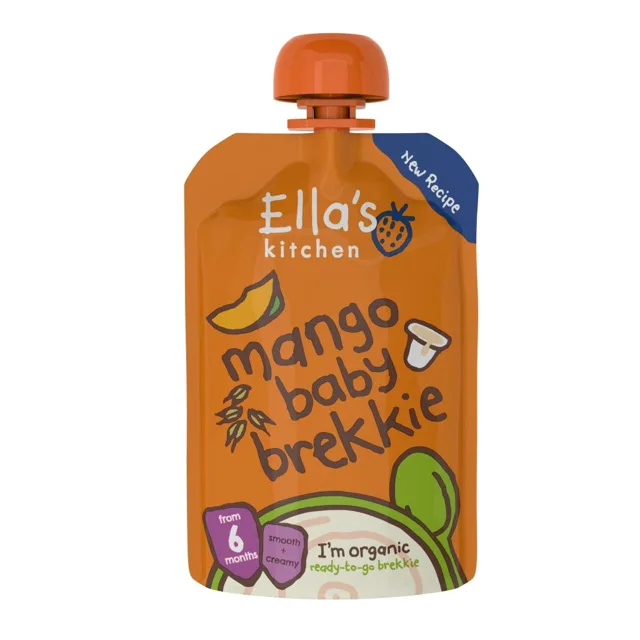 Ellas Kitchen BIO Snídaně Mango a jogurt kapsička 100 g