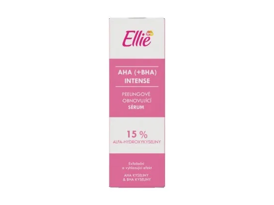Ellie AHA (+BHA) Intense obnovující sérum Alfa-hydrokyseliny 15 % 30 ml