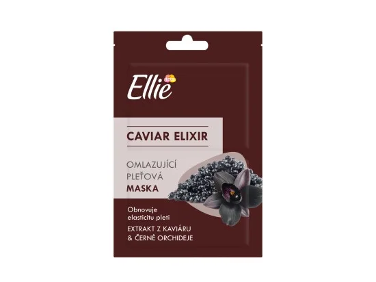 Ellie Caviar Elixir omlazující pleťová maska 2x8 ml