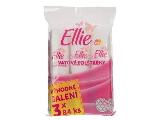 Ellie odličovací polštářky 3x84 ks