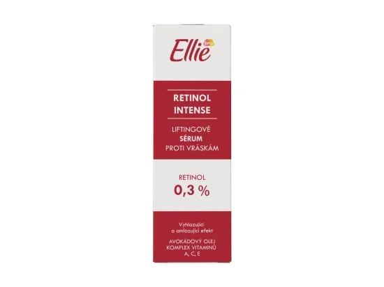 Ellie Retinol Intense liftingové sérum Retinol 1 % 30 ml