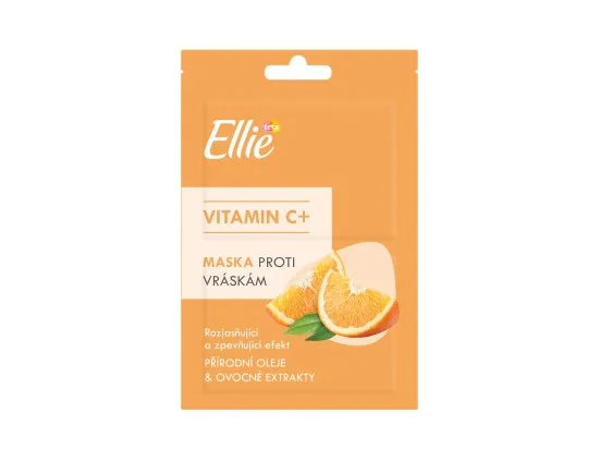 Ellie Vitamin C+ pleťová maska proti vráskám 2x8 ml