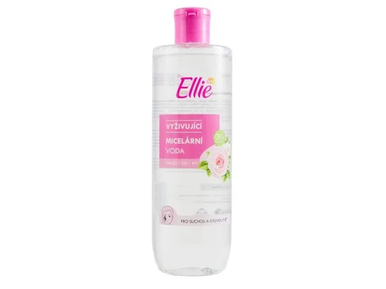 Ellie vyživující micelární voda pro suchou a citlivou pleť 3v1 400 ml