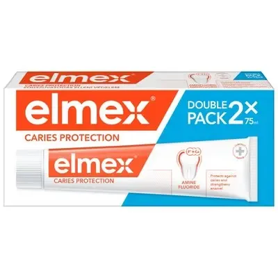 elmex Caries Protection zubní pasta duo 2x75ml