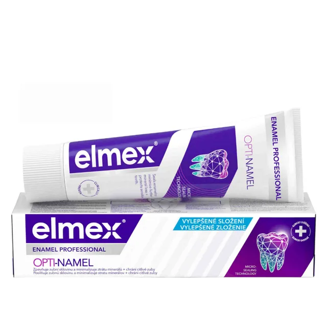 ELMEX Enamel Professional Opti-namel zubní pasta pro ochranu zubní skloviny 75 ml