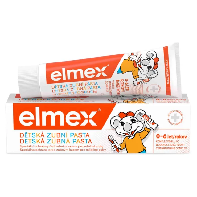 ELMEX Kids Dětská zubní pasta pro děti od prvního zoubku do 6ti let 50 ml