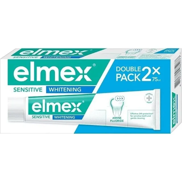 Elmex Sensitive Whitening 2 x 75 ml