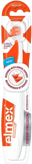 Elmex Zubní kartáček pro hloubkové čištění mezizubních prostor Expert Precision Caries Protection 1 ks