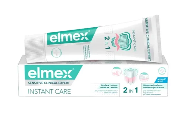 Elmex Zubní pasta Sensitive Clinical Expert Instant Care 75 ml