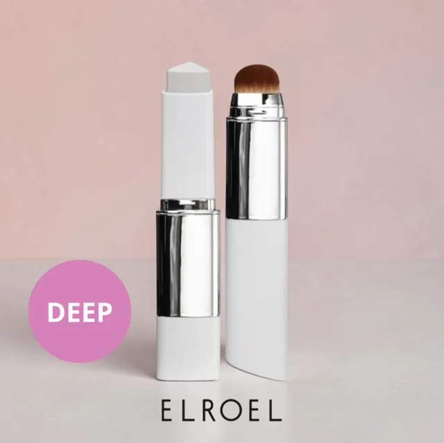 ELROEL - Blanc Cover Cream Stick Deep - Krémový krycí make-up v tyčince měnící barvu odstín DEEP - 13 g