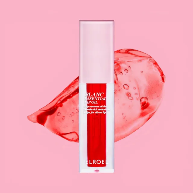 ELROEL - Blanc Essential Lip Oil 02 Raspberry - Vyživující olej na rty 02 - 4,5 g
