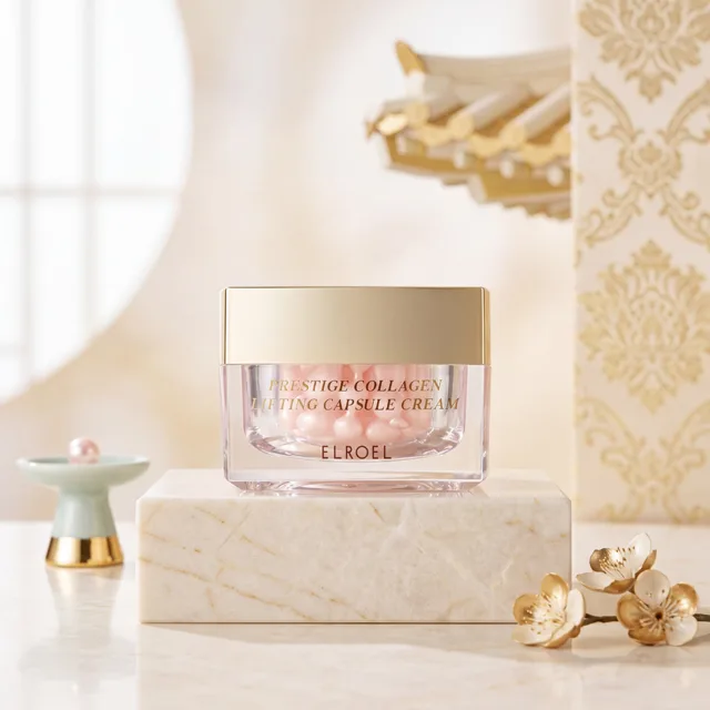 ELROEL - Prestige Collagen Lifting Capsule Cream - Luxusní zpevňující kolagenový krém - 55 ml