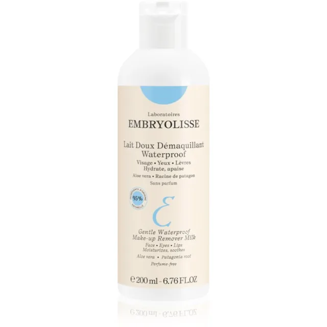 Embryolisse Lait Doux Démaquillant Waterproof hydratační odličovací mléko pro všechny typy pleti 200 ml