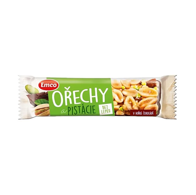 EMCO Tyčinka ořechy pistácie 35 g