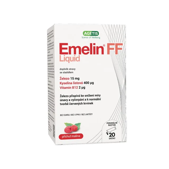 Emelin FF Liquid malina 20x15 ml