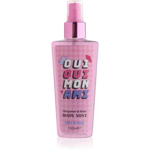 Emily In Paris Bergamot and Rose tělová mlha pro ženy 100 ml