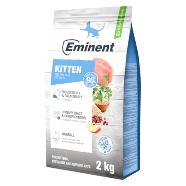 EMINENT Kitten 34/20 granule pro koťata, březí a kojící kočky 2 kg
