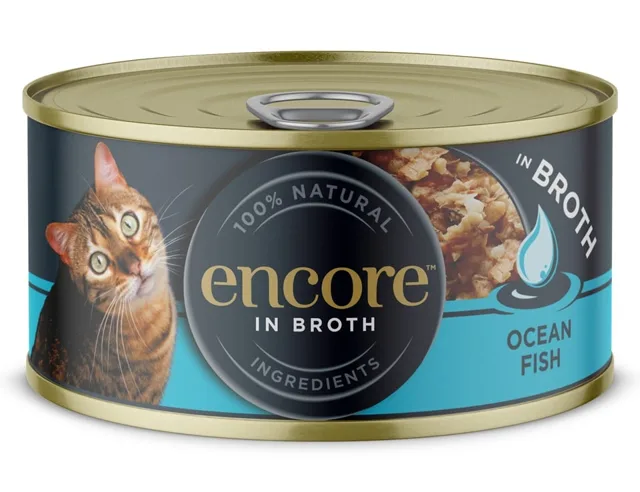 ENCORE Cat Ocean Fish in Bujon oceánské ryby ve vývaru 70 g