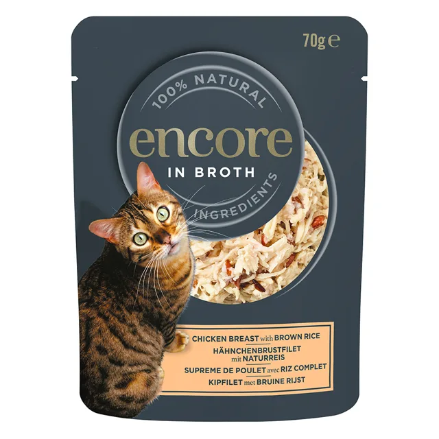 Encore Cat Pouch 16 × 70 g - tuňák s krevetami
