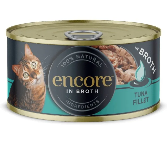 ENCORE Cat Tuna Fillet in Broth filet z tuňáka ve vývaru 70 g
