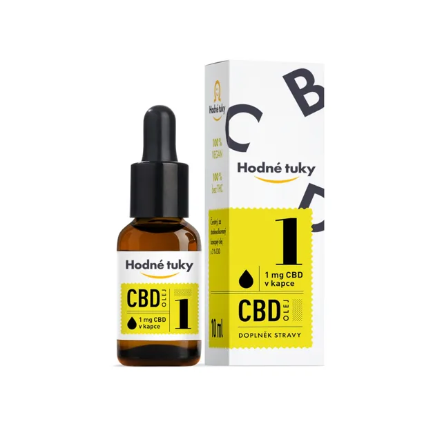Endoverse Hodné tuky 1 CBD olej, 10ml