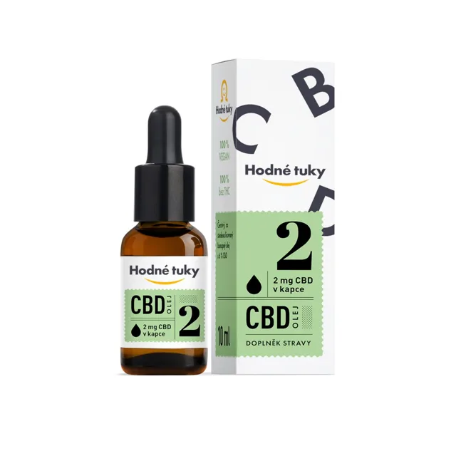 Endoverse Hodné tuky 2 CBD olej, 10ml