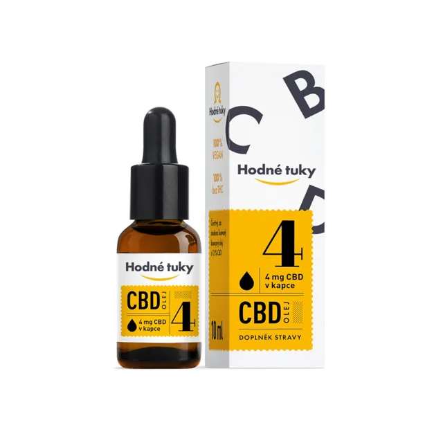 Endoverse Hodné tuky 4 CBD olej, 10ml