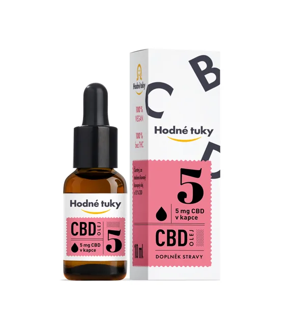 Endoverse Hodné tuky 5 CBD olej, 10ml
