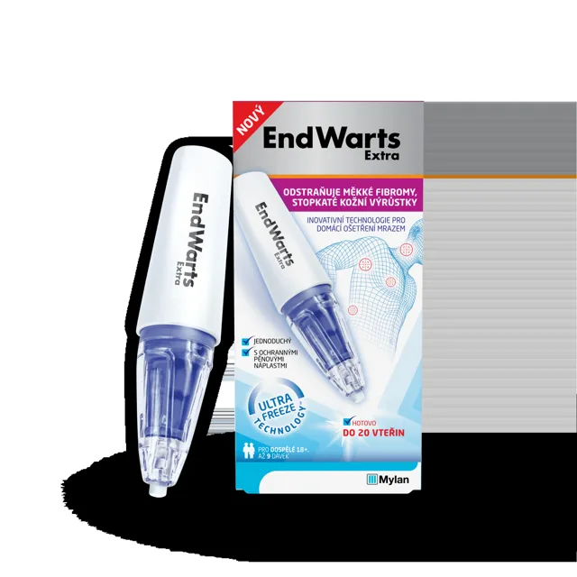 EndWarts Extra kryoterapie fibromů 14,3 g