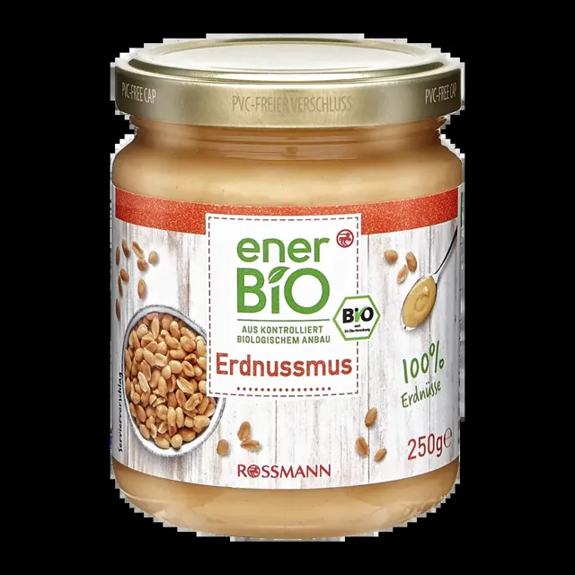 enerBiO BIO arašídový krém 250 g