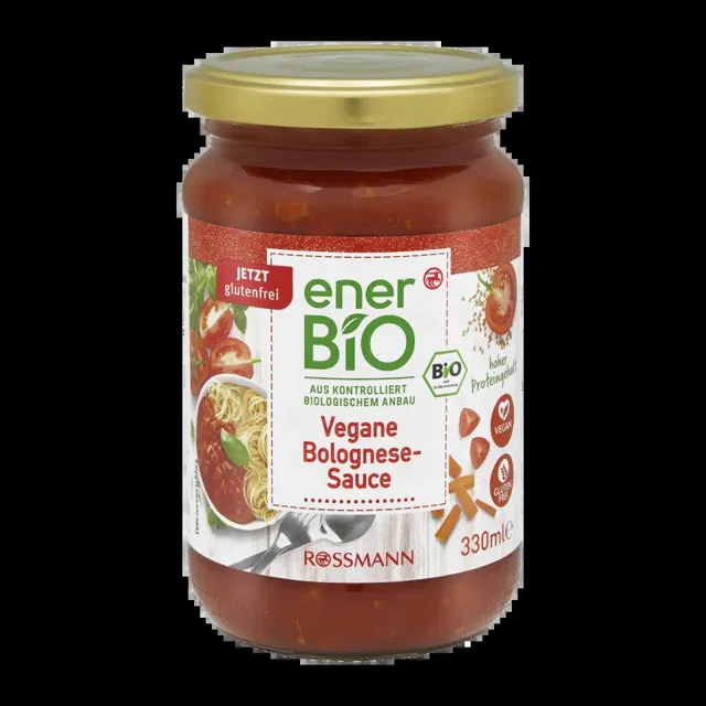 enerBiO BIO boloňská veganská omáčka 330 ml