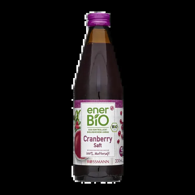enerBiO BIO brusinková šťáva 330 ml