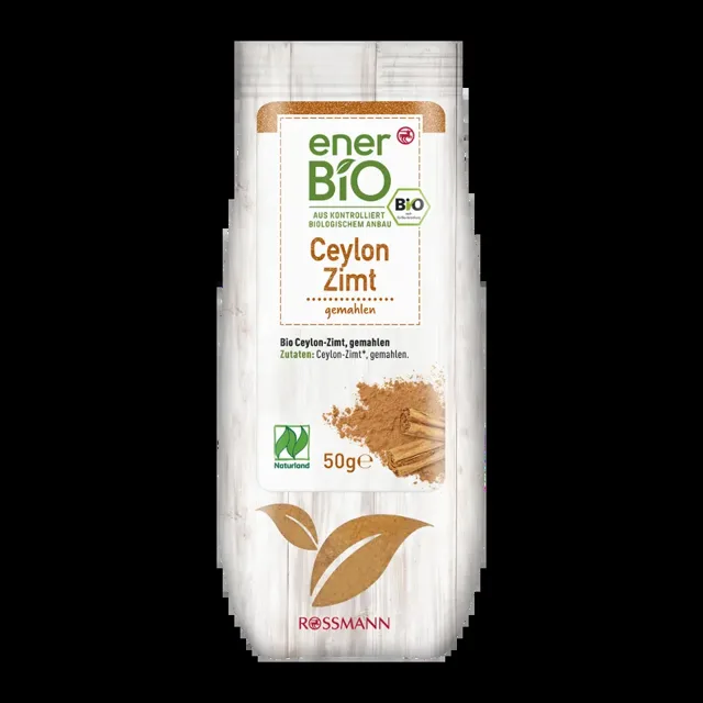 enerBiO BIO cejlonská skořice 50 g