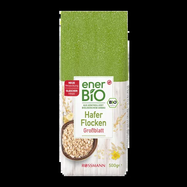 enerBiO BIO ovesné vločky 500 g