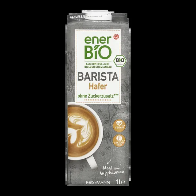 enerBiO BIO Ovesný nápoj Barista 1 l