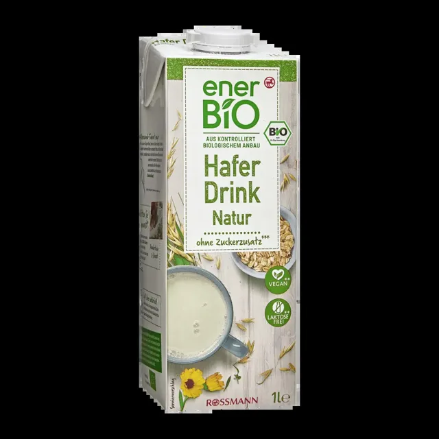 enerBiO BIO ovesný nápoj Natur 1 l