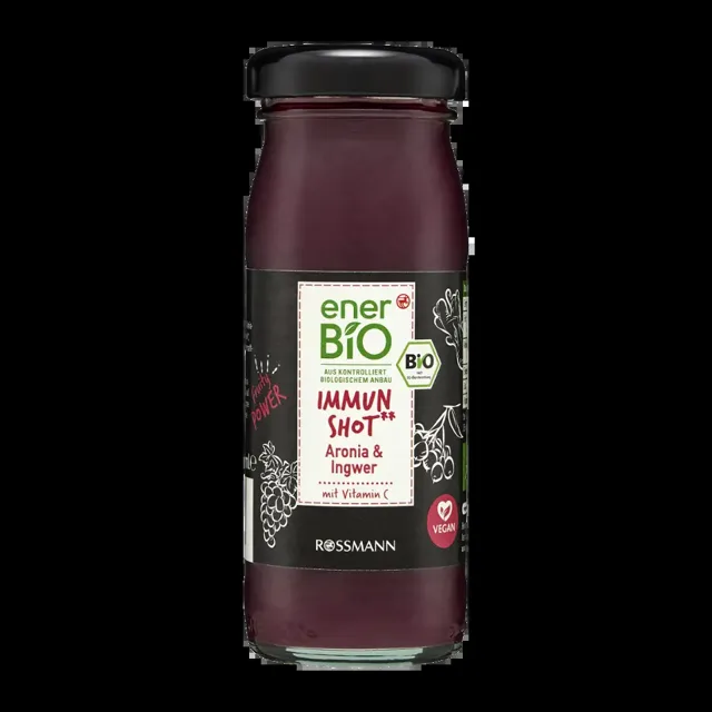 enerBiO BIO Shot Aronie a zázvor 95 ml