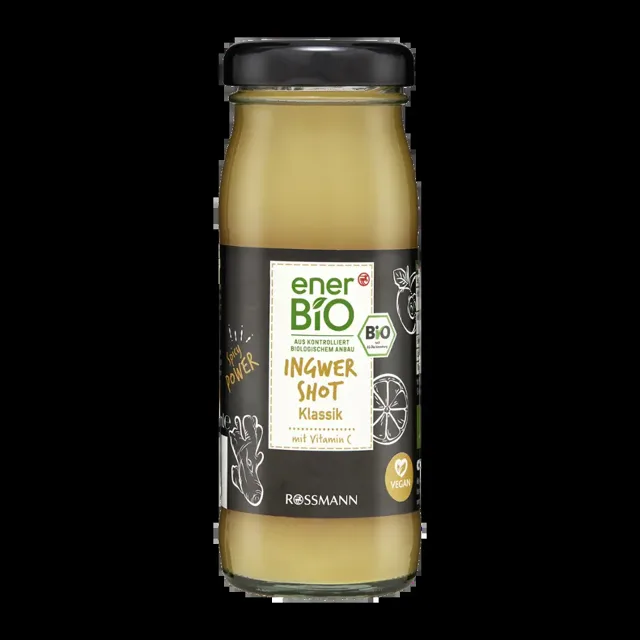 enerBiO BIO Shot zázvor 95 ml