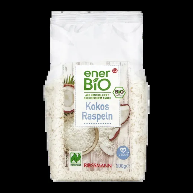 enerBiO BIO Strouhaný kokos 200 g