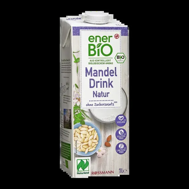enerBiO Mandlový nápoj 1 l