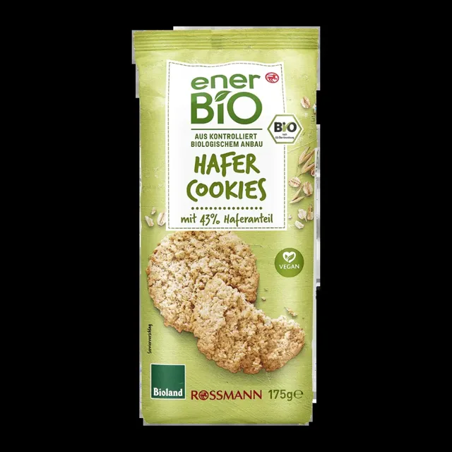 enerBiO Ovesné sušenky 175 g