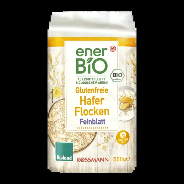 enerBiO Ovesné vločky bezlepkové  500 g