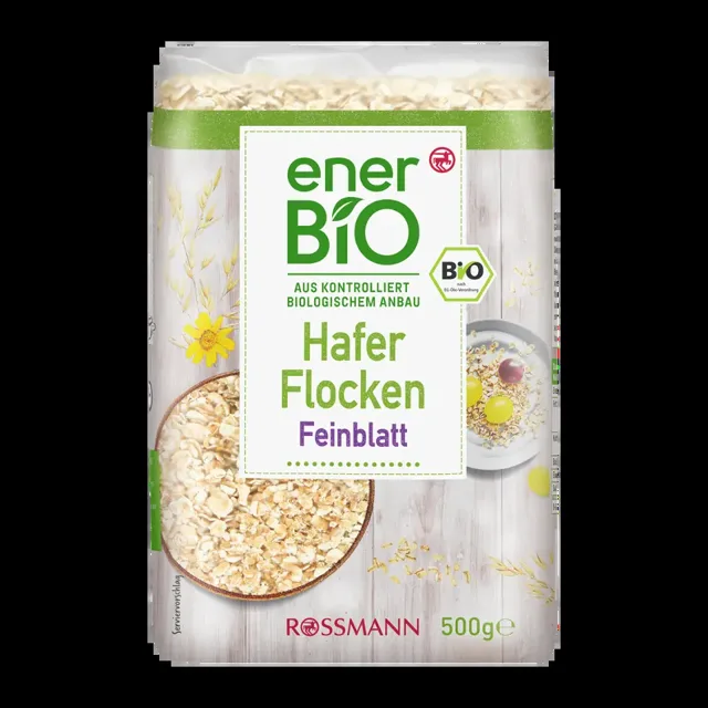 enerBiO Ovesné vločky jemné 500 g