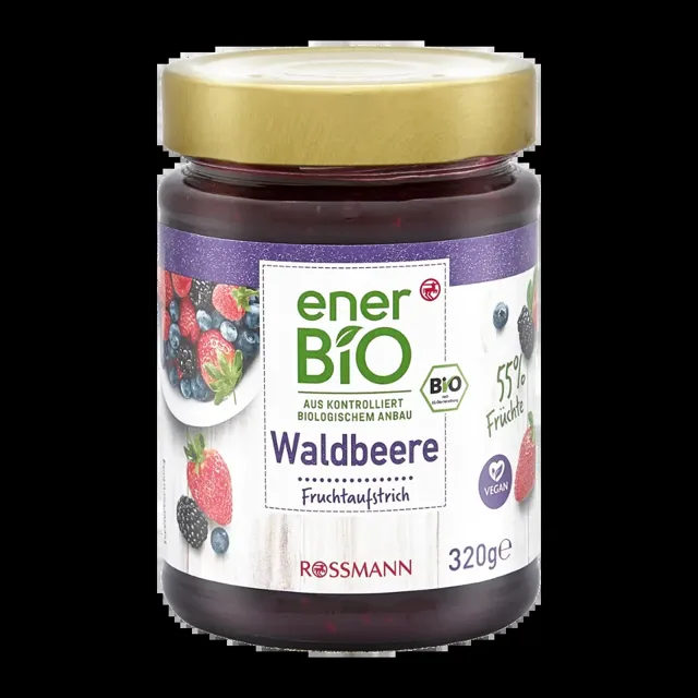 enerBiO Ovocná pomazánka Lesní plody 320 g