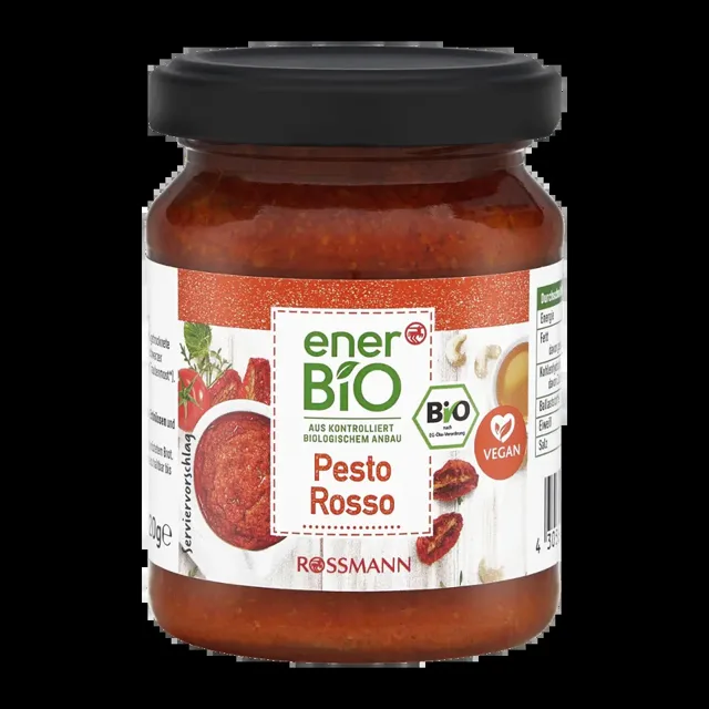 enerBiO Pesto ze sušených rajčat 120 g
