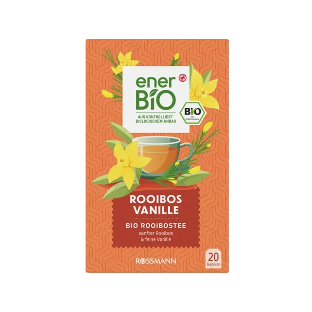 enerBiO Rooibos čaj s vanilkou