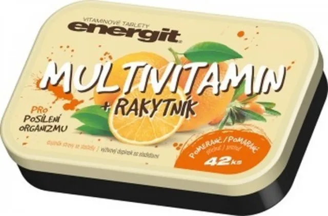 Energit MultiVitamín Pomeranč 42 tablet