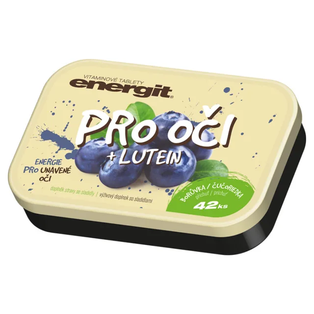 ENERGIT Pro oči borůvka + lutein 42 tablet