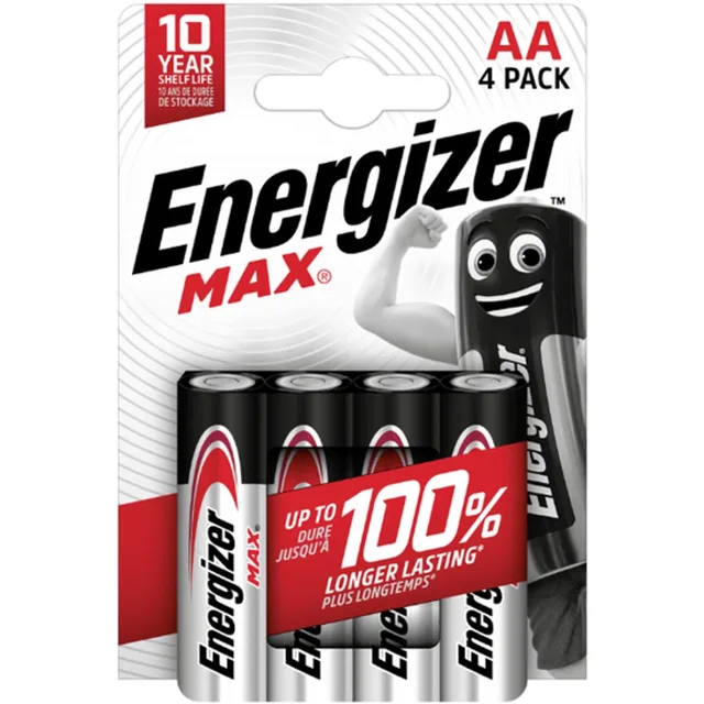 Energizer Max AA/LR06/E91 4 ks | P56084